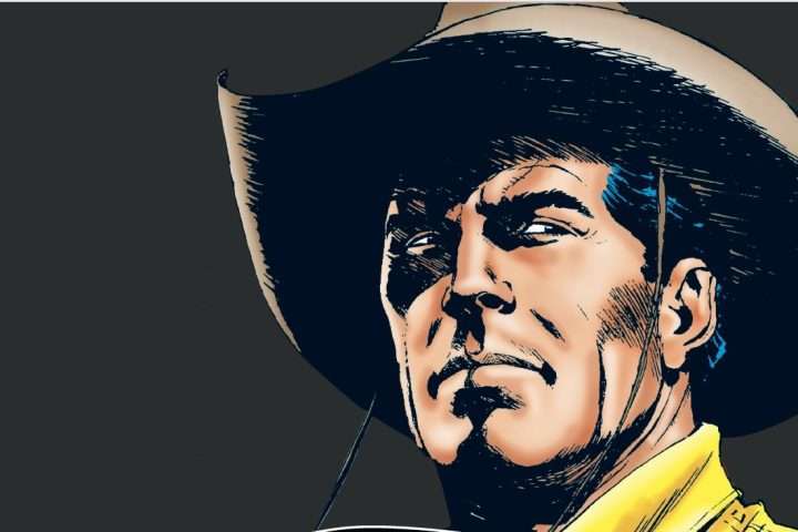Primo piano del protagonista di TEX