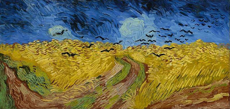 Van Gogh Vincent Campo di grano con i corvi